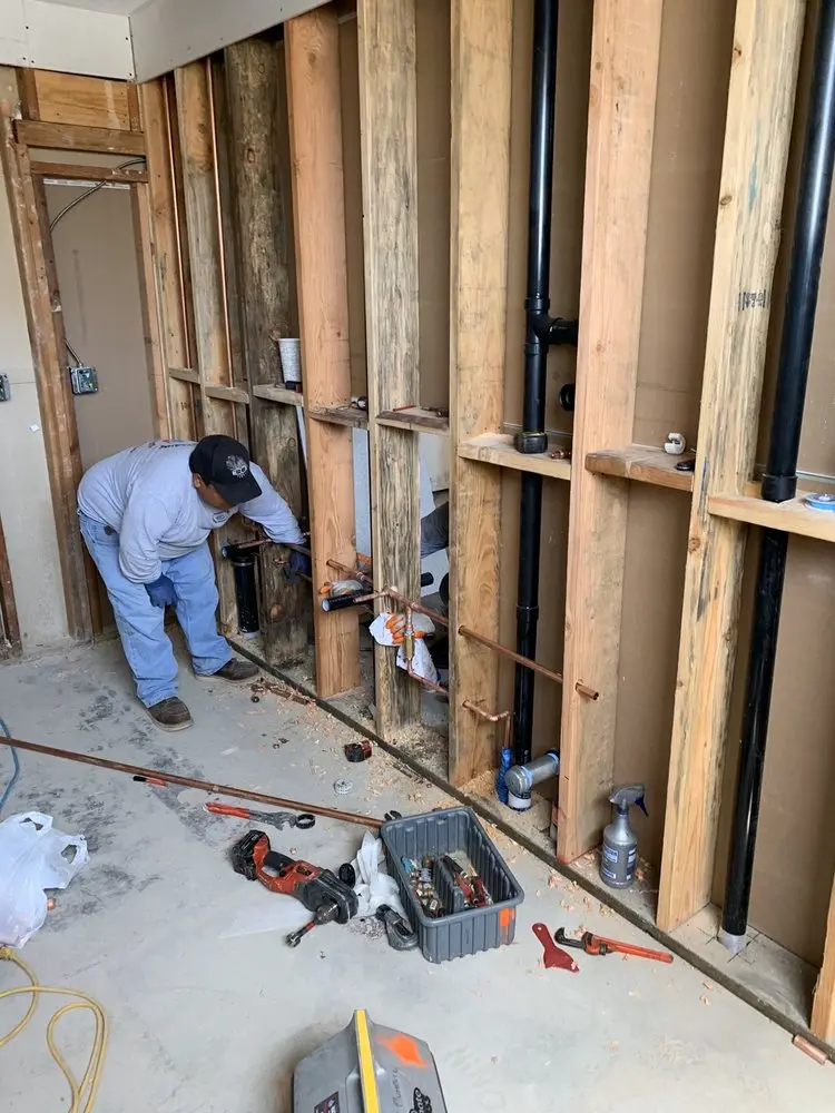 Commercial rough-in plumbing for Gas Line Repair in Loring Park